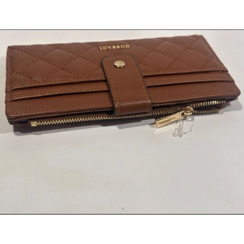 GUSSACI Bi-Fold Long Wallet
